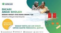 Beramal Jariyah Instalasi Air Minum Untuk Pesantren Penghafal Quran